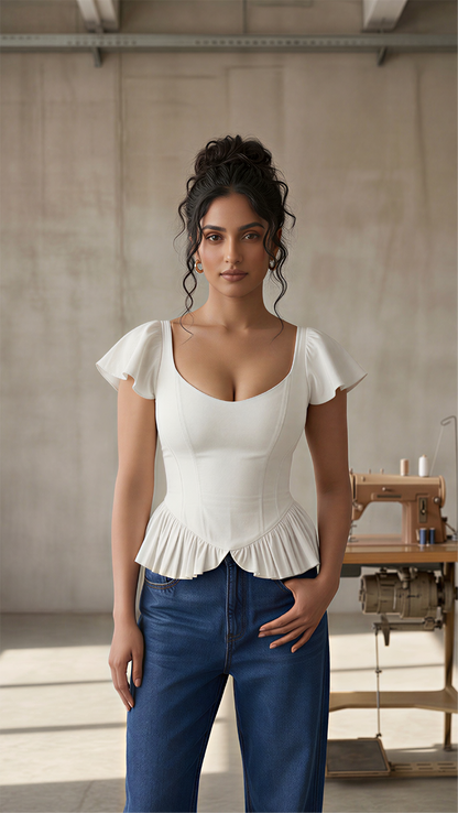 Ivory Muse Corset