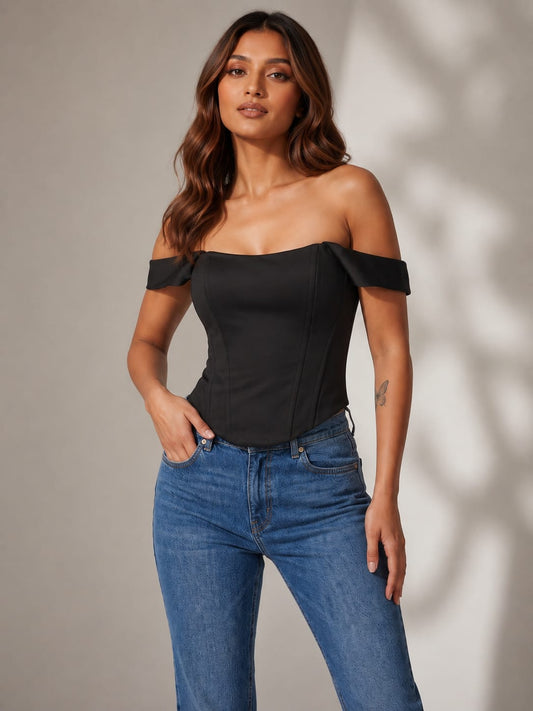 Black Cat Corset